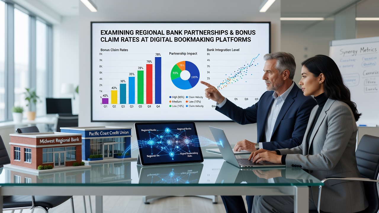 Data charts showing bonus claim rates influenced by bank partnerships