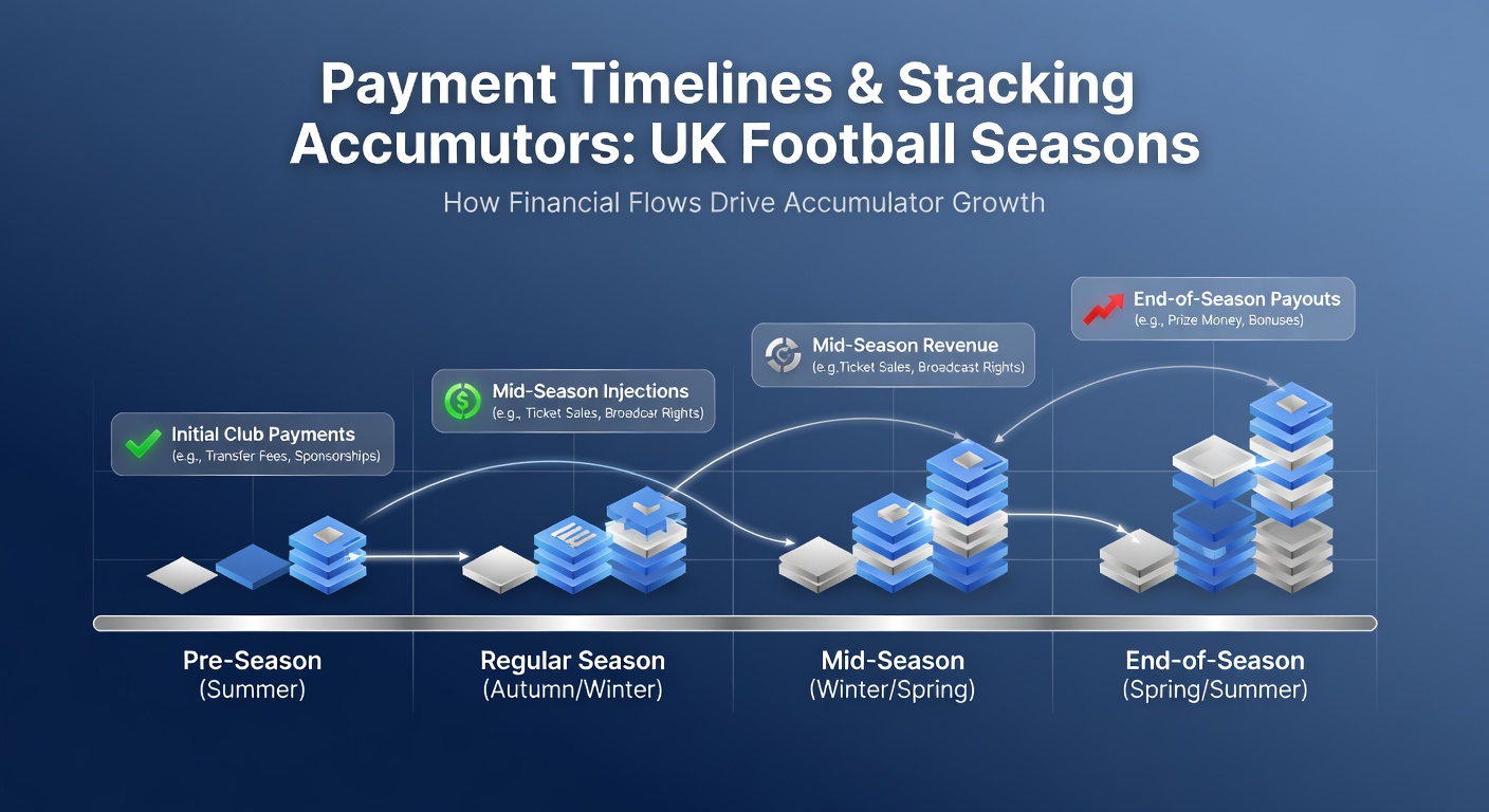 Chart displaying average payment processing times across UK betting platforms with football season calendar overlay